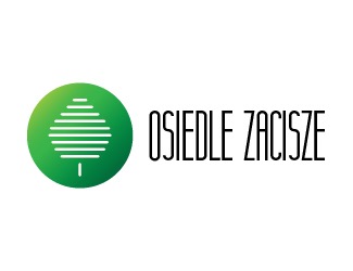 Projekt graficzny logo dla firmy online Osiedle Zacisze